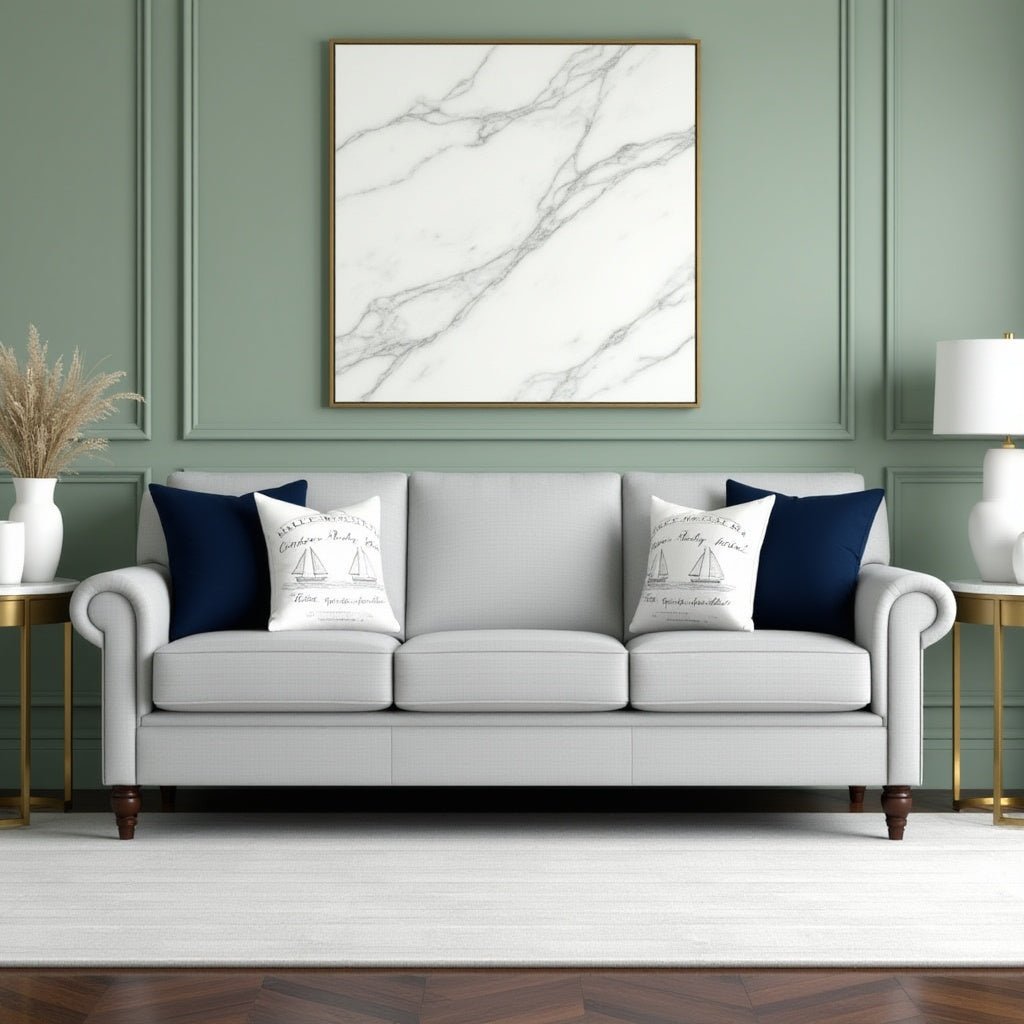 Rockford 3 Seater Fabric Sofa - Grey - Torque India